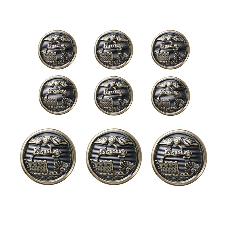 Army AGSU Button Set: Engineer 3-30 Ligne and 6-25 Ligne Female
