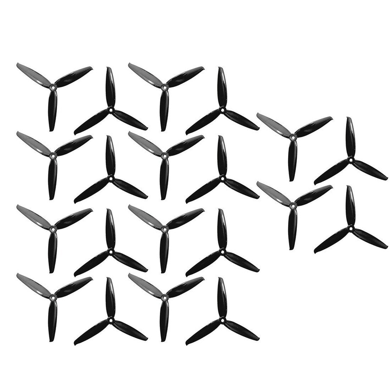 10 Pairs Gemfan Flash 6042 6×4.2×3 6 Inch 3-Paddle PC CW CCW Propeller for RC Models Multicopter Frame Spare Parts Accessories