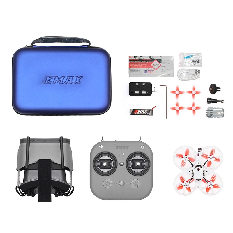 Emax Tinyhawk III 3 RTF Kit FPV Racing Drone F4 15000KV RunCam Nano 4 25-100-200mW VTX 1S-2S FrSky D8 RC Airplane Quadcopter
