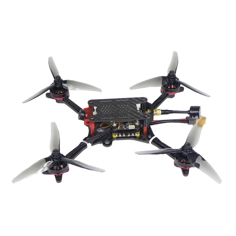 QWinOut DIY 215mm Airframe RC Racing Drone 3-4S F4 V2 Flight Control Camera 2300kv Motor 45A ESC