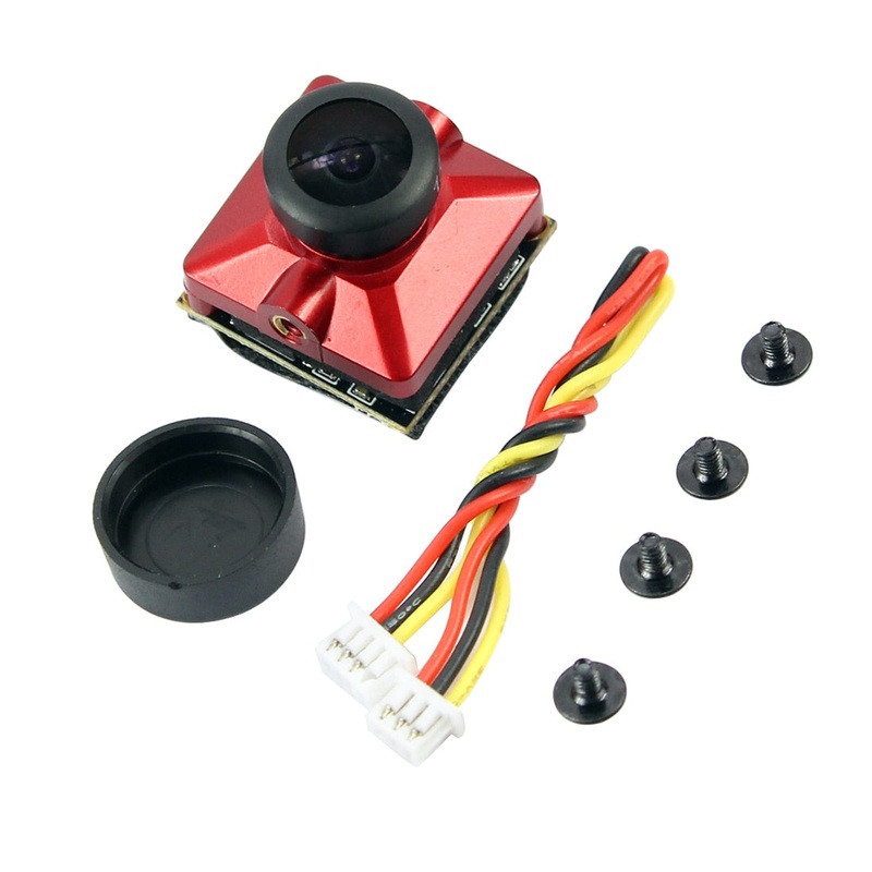 QWinOut 1/3 CMOS 1200TVL 2.1MM HD Lens FPV Micro Camera PAL NTSC Wide Voltage DC 5V-40V for Aerial Photography Cameras RC Drone Upgraded