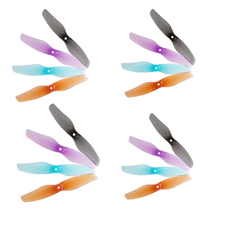 4Pairs(4CW+4CCW) Gemfan Hurricane 2008 2X0.8 51mm 2-Blade PC Propeller for FPV Freestyle 2inch Micro Indoor RC FPV Drones