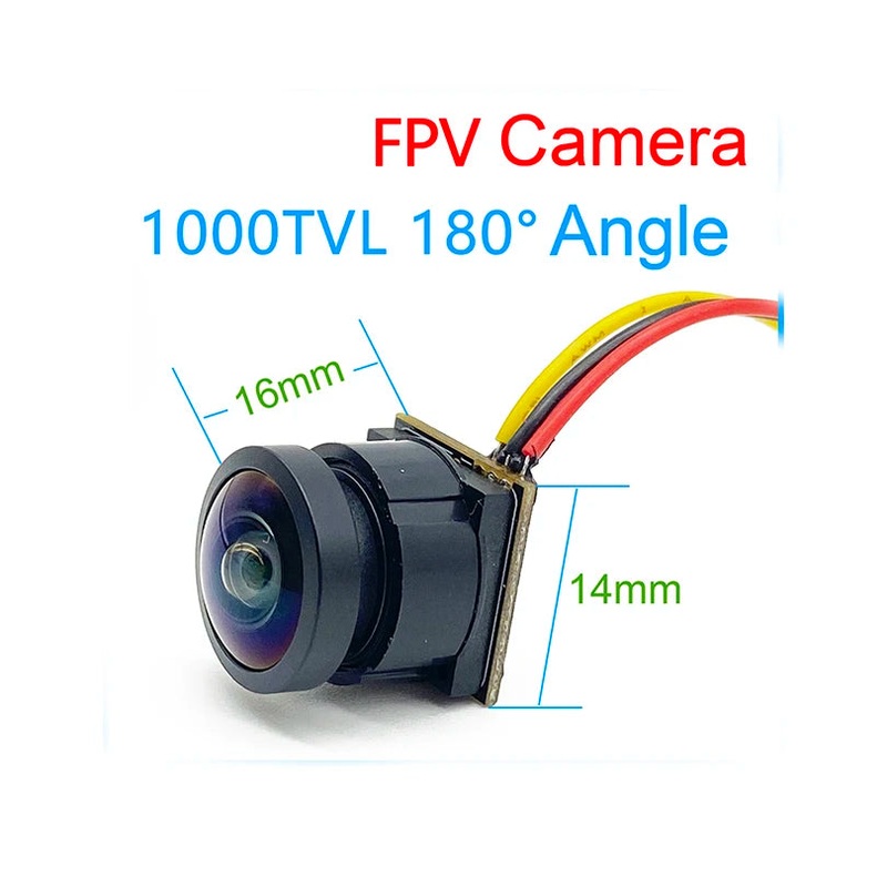 FPV Mini Digital Video Camera 12000TVL / 1000TVL 1000 Lines 2.8mm Lens CMOS HD / Analog FPV Camera For RC Racing Drone