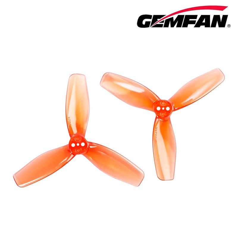 12 Pairs GEMFAN 3024 3 Paddle Propeller 3Inch Prop For F9A-B RC Flying Ball / Soccer Drones FPV 3inch Toothpick Cinewhoop Ducted