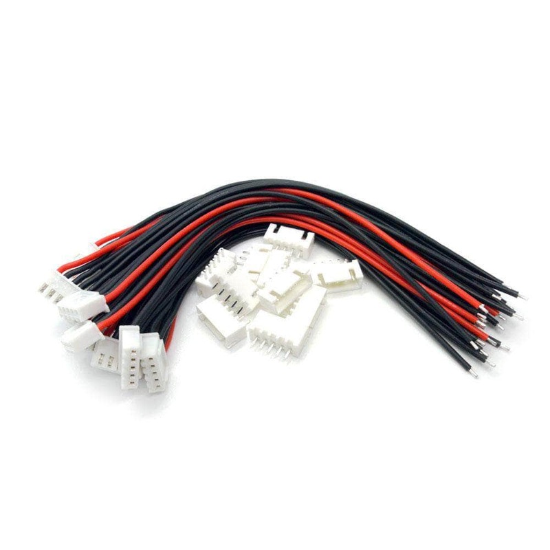 4S Balance Lead  JST-XH 4S1P Balance Connector Male/Female Plug – 10 Pack