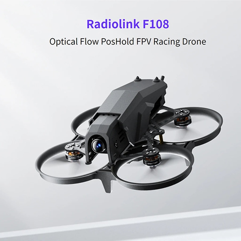 Radiolink F108 Optical Flow FPV RC Racing Micro Drone Bwhoop Quadcopter for Beginners PNP RTF